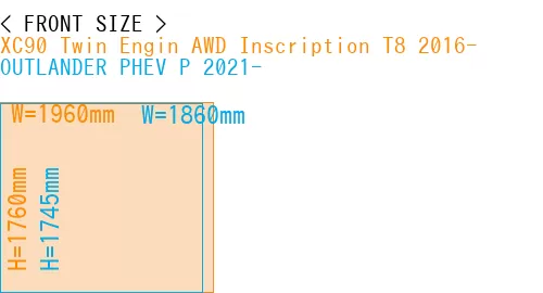 #XC90 Twin Engin AWD Inscription T8 2016- + OUTLANDER PHEV P 2021-